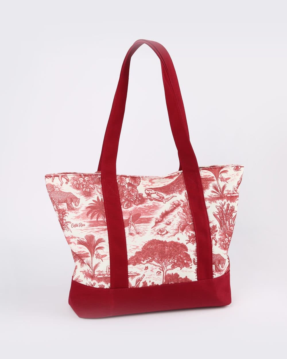 Bolso Selva Rojo visto de frente